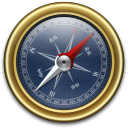 Compass GoldxBlue icon